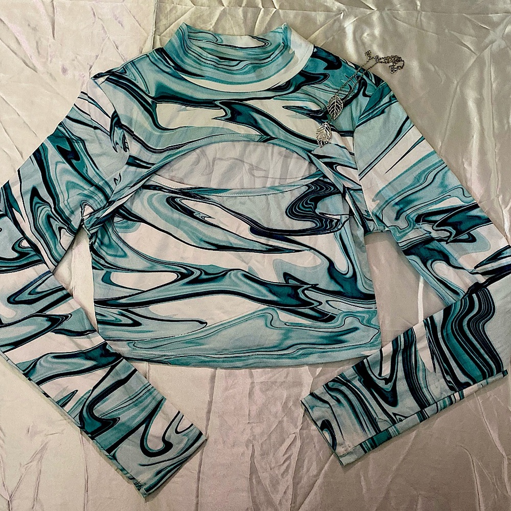 🔥SHEIN cut out crop top